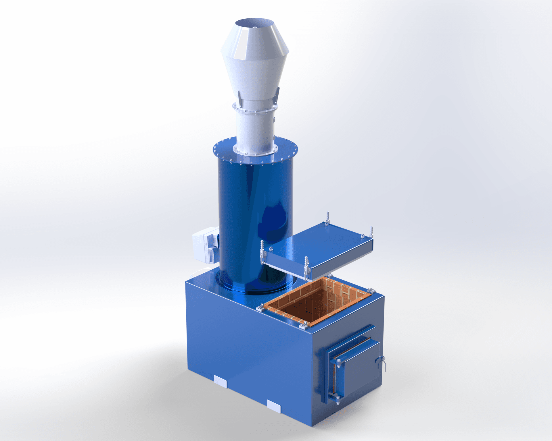 AmoBurn AMBI-250 military incinerator