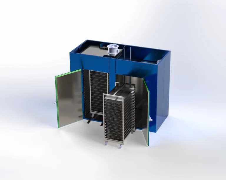 ThermDry TDD-6500 double trolley dehydrator