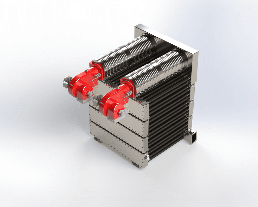 EcoHeat EIHD double burner process heater