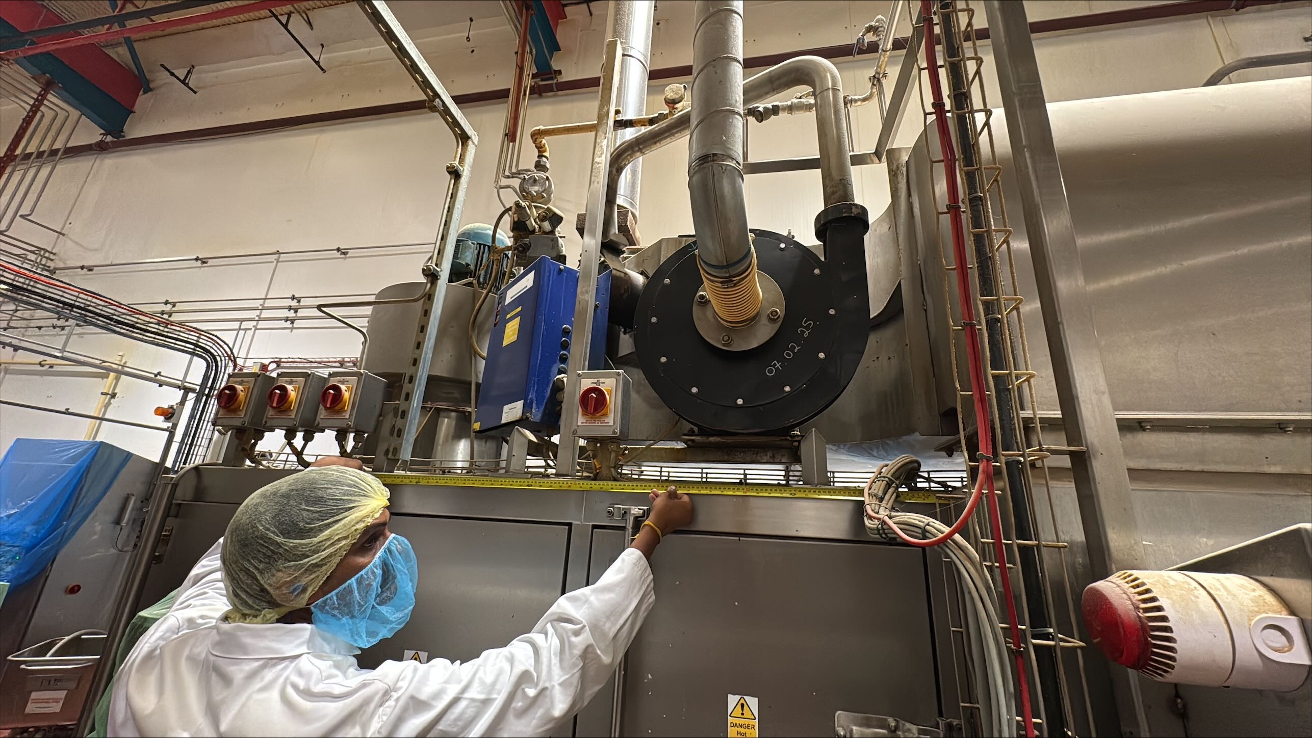 Pipe measurement for instrumentation sizing specification